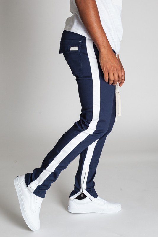 ANKLE ZIP JOGGERS miiriya