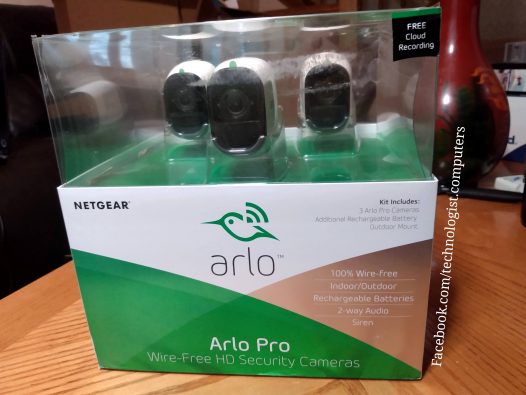 Arlo 3 Camera system with Siren & 2- way Audio
