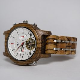 Luxury Wooden Watch Zebrano