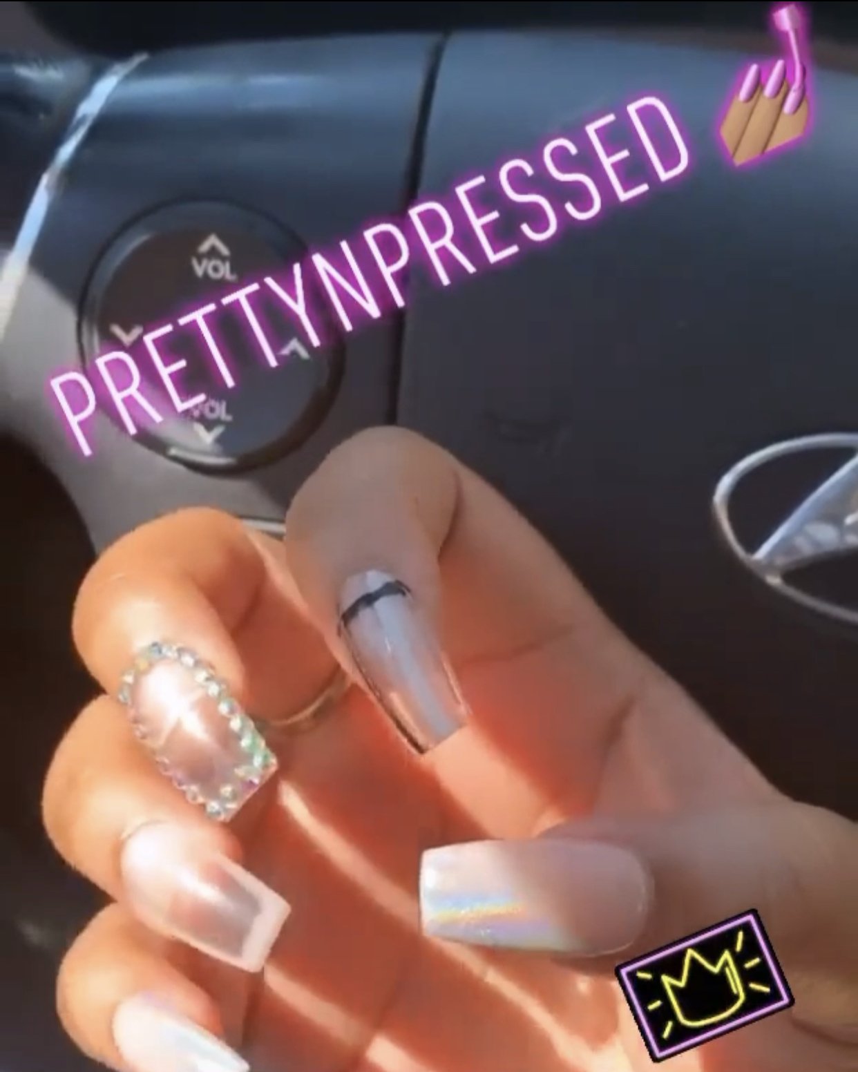 Clueless - "Pink Cher" - Pretty and Pressed Nails
