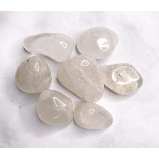 Clear Quartz Tumbled Stone - SOUL IMPACTFUL