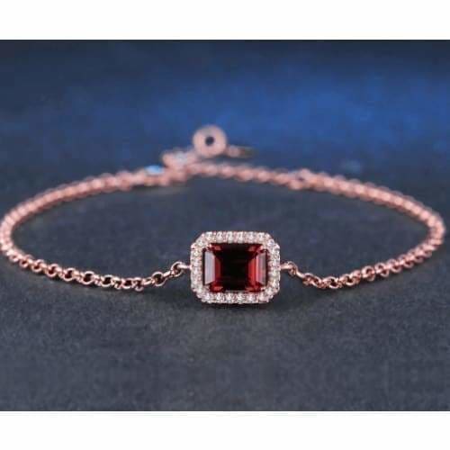 Garnet Manifestation Bracelet - SOUL IMPACTFUL