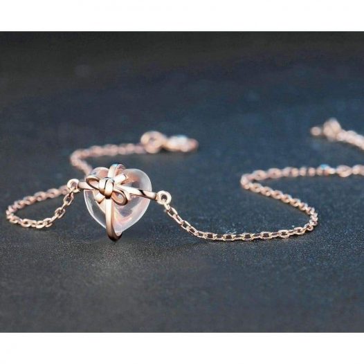 Pure Of Heart Rose Quartz Intention Bracelet - SOUL IMPACTFUL