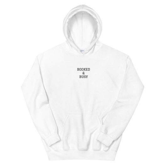 Booked & Busy Unisex Hoodie