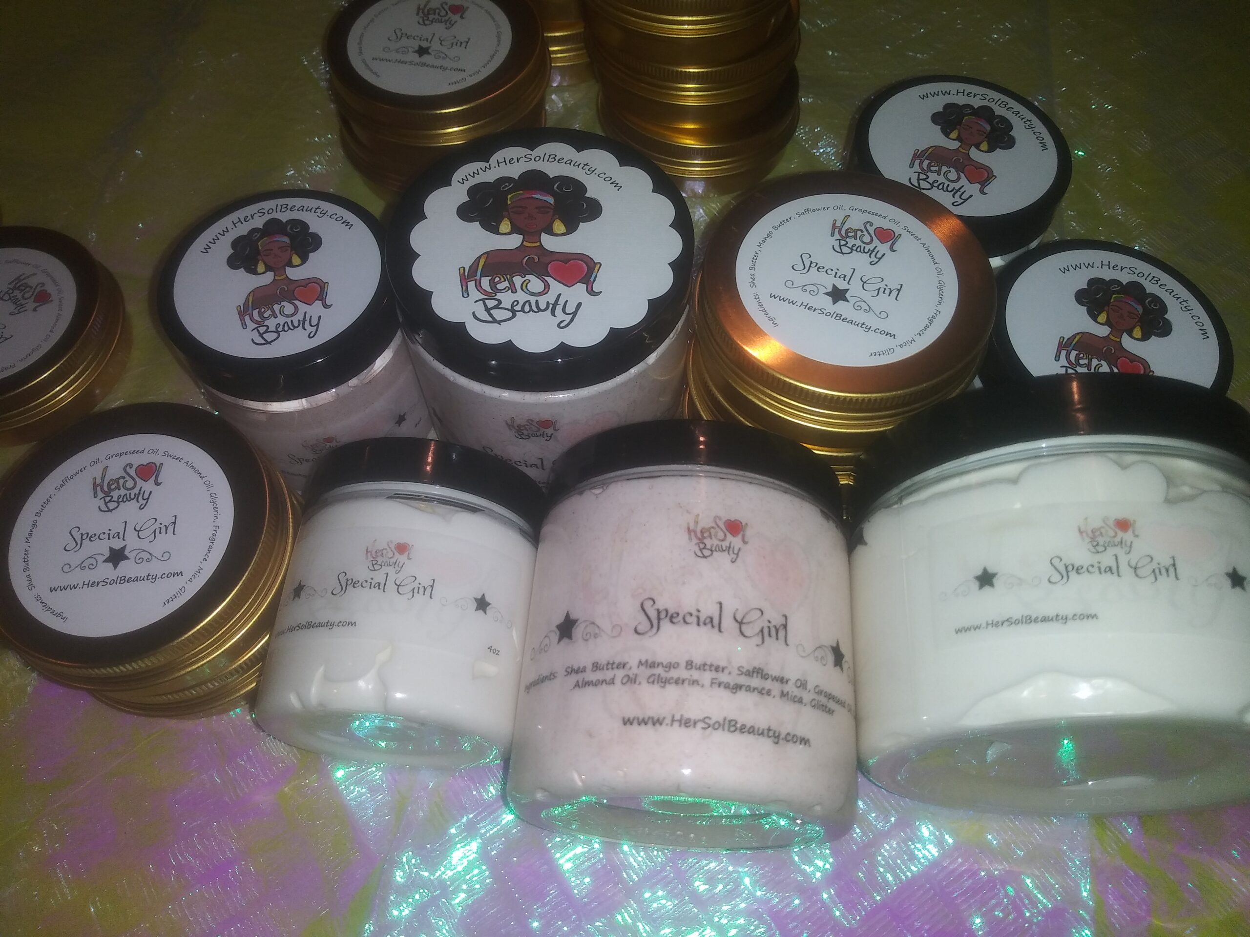 Special girl body butter