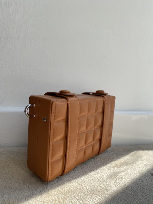 Brea Chocolate Clutch