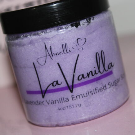 4 oz sugar scrub lavender vanilla