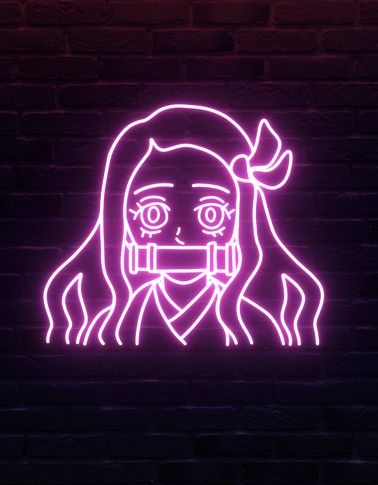 anime neon sign
