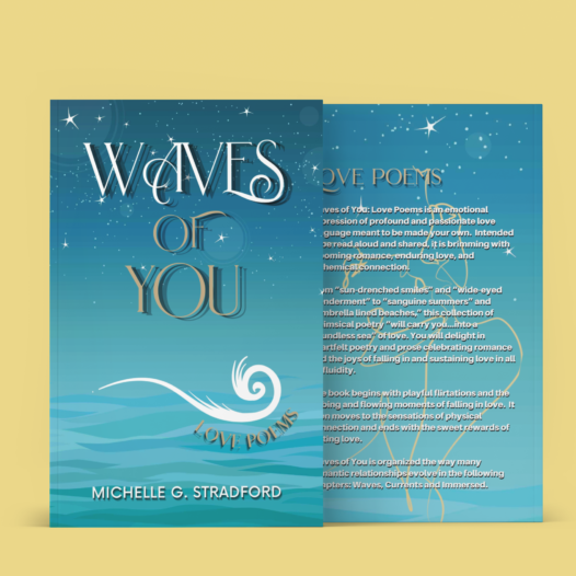 Waves of You: Love Poems Front & Back Cover