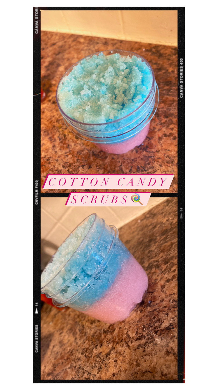 Cotton Candy Body Scrub miiriya