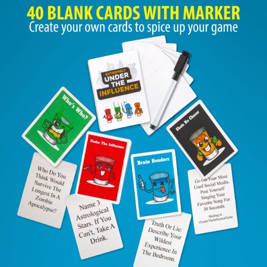 40 blank cards