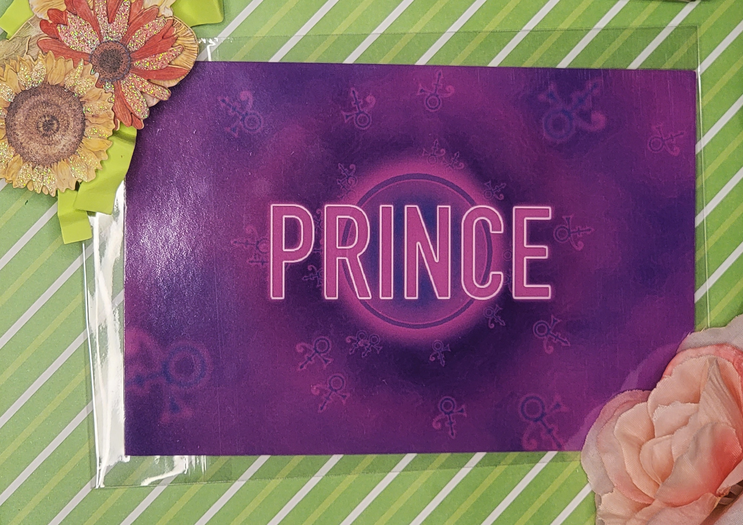 Prince inspired 4x6 postcard