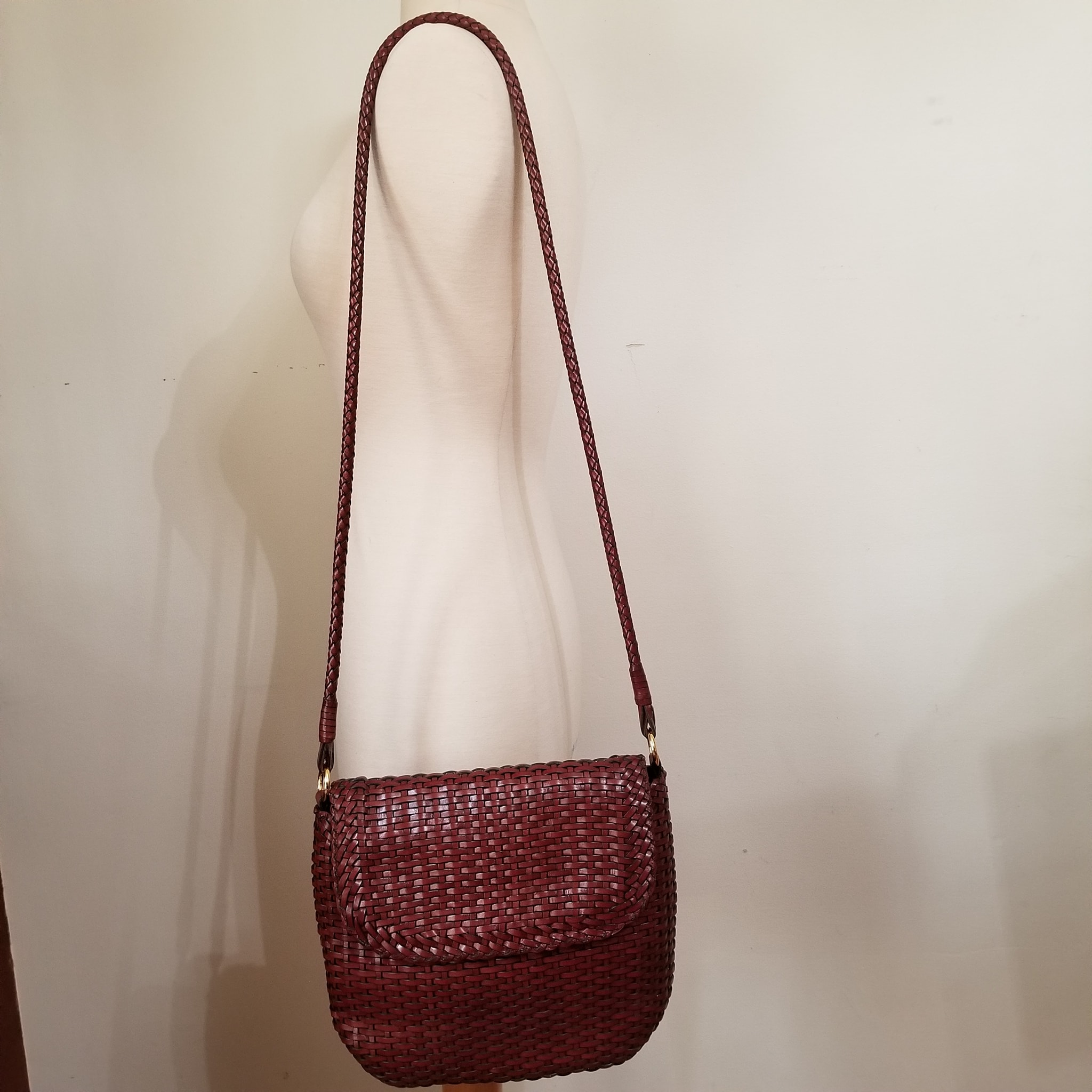 Vintage basket weave bag – miiriya