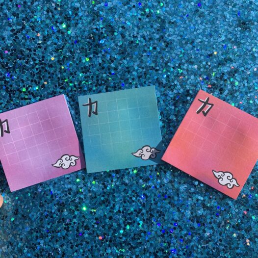 Japanese Anime Sticky Notes