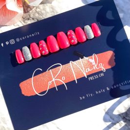 Dutchess | Pink Nails | Press on Nails | Short Coffin Nails | Fake Nails | MADE TO ORDER