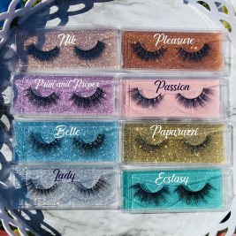 3D Mink Vegan Eyelashes | Mink Eyelashes | False Eyelashes | Lashes | 16-22mm Lashes | Fake Lashes