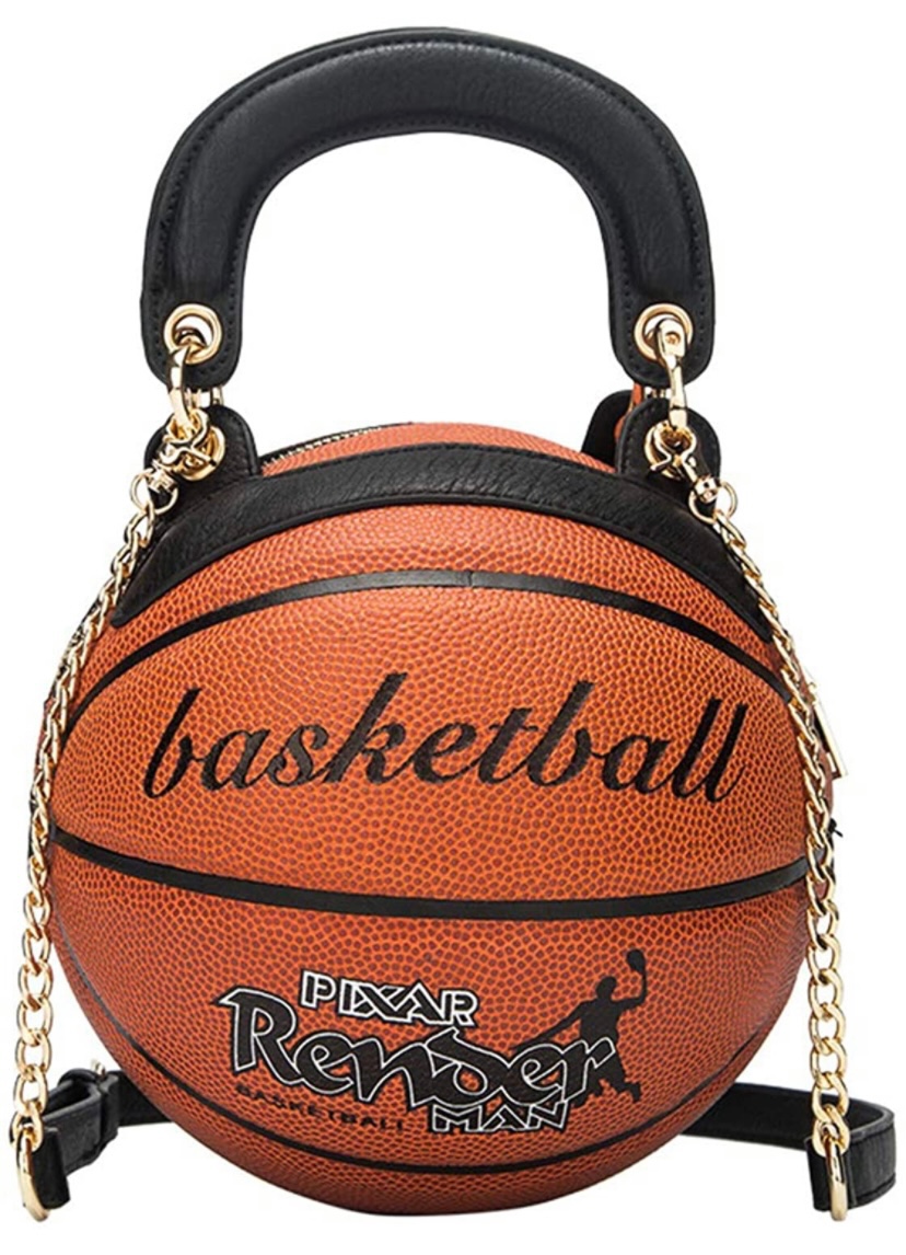 Signature Basketball Purse Classic Orange