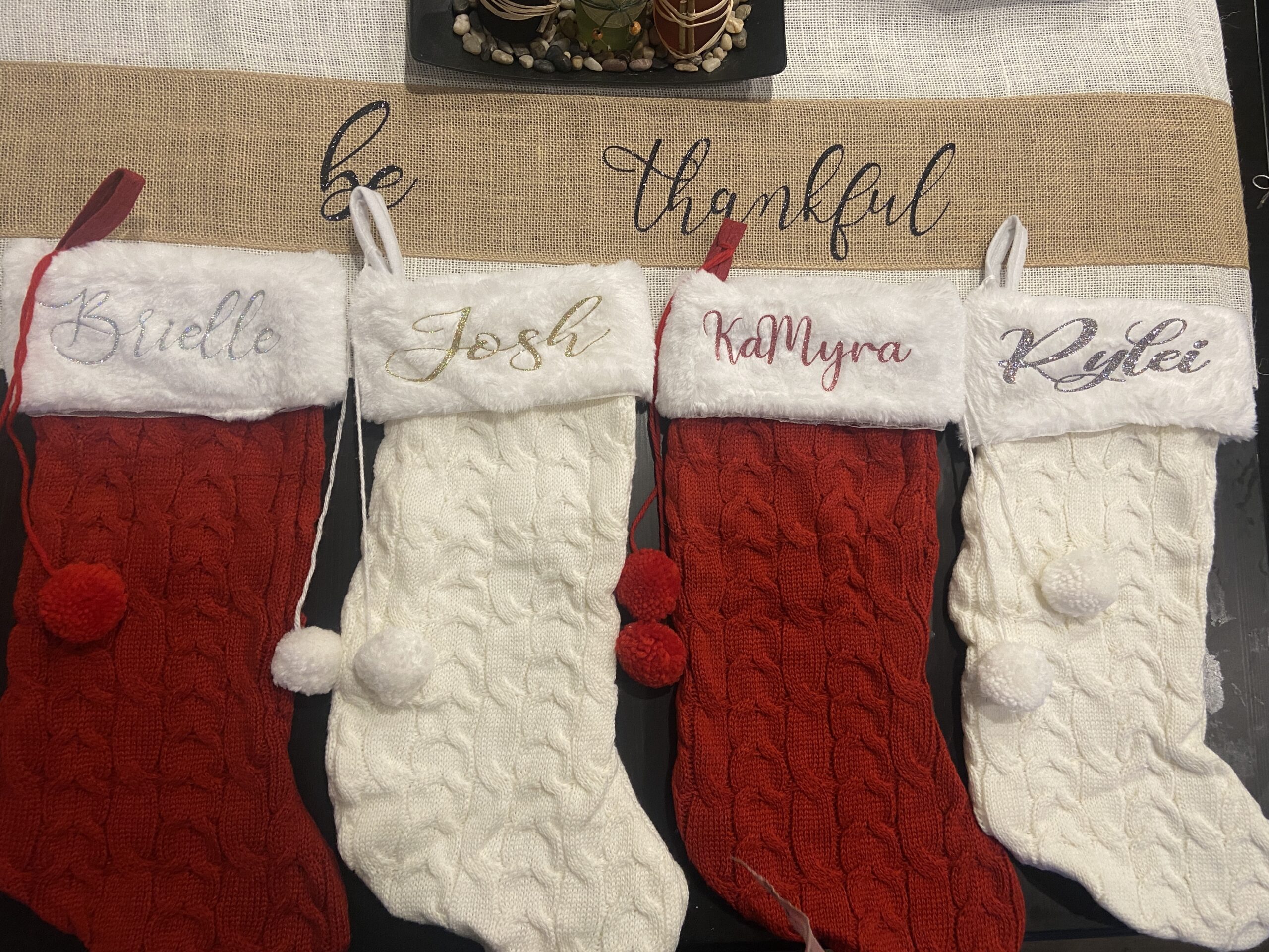 Family christmas stockings discount