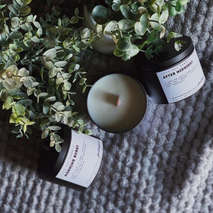 candles (glass)