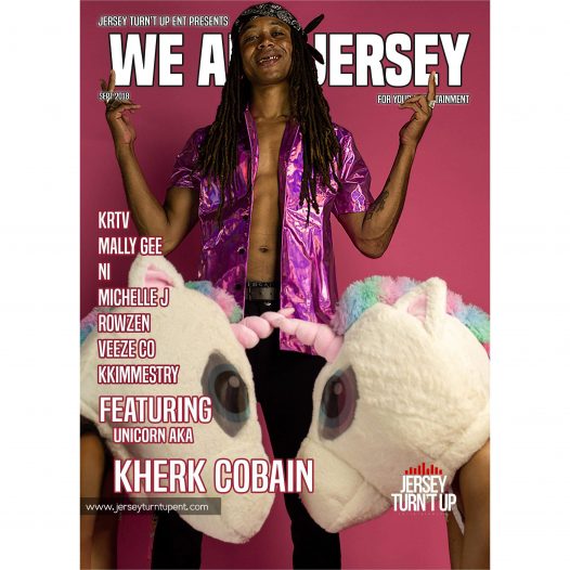 We Are Jersey Magazine September 2018 Issue featuring Kherk Cobain - We Are Jersey