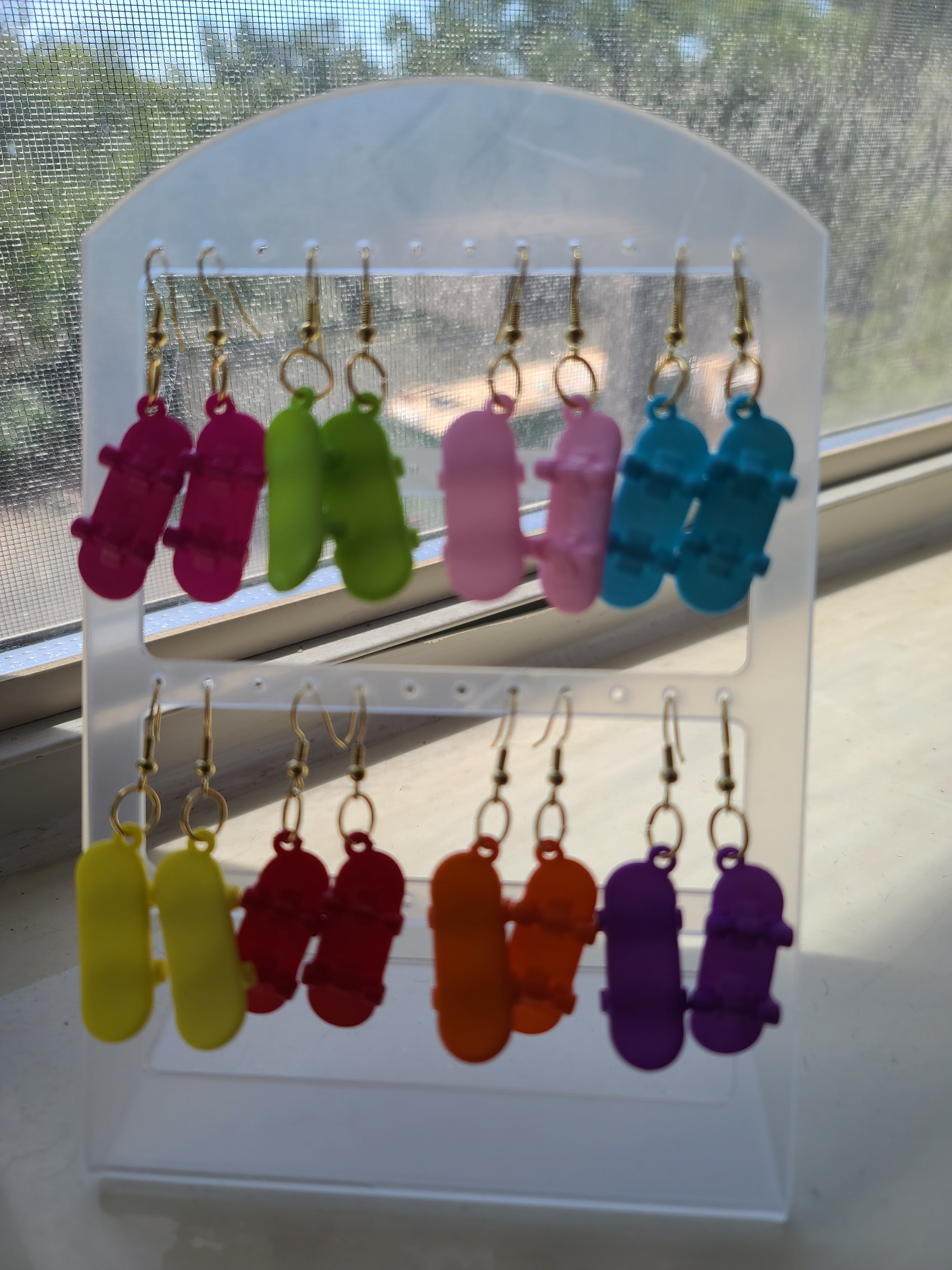 Skateboard Earrings miiriya