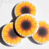 Sunflower Button