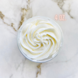 4 ounce peach body butter