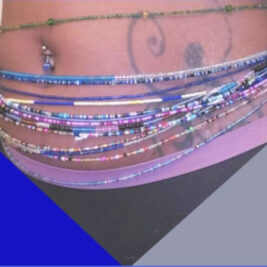 Royal Blu Beads: Custom Waist Beads