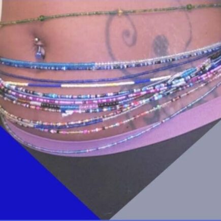 Royal Blu Beads: Custom Waist Beads