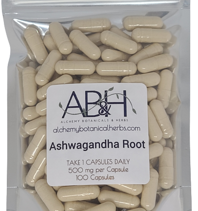 Ashwagandha Root Powder Capsules Supplements, No fillers Capsules