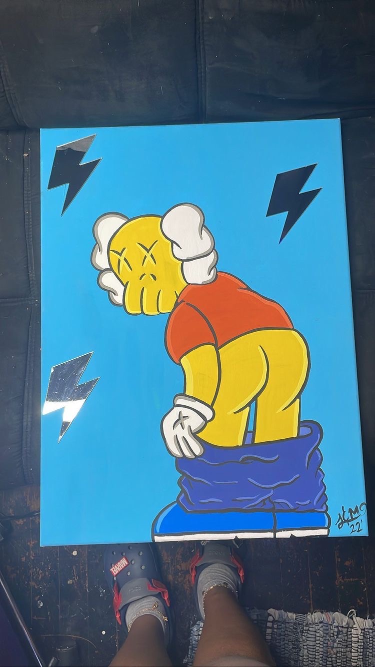 Eat my shorts kaws miiriya