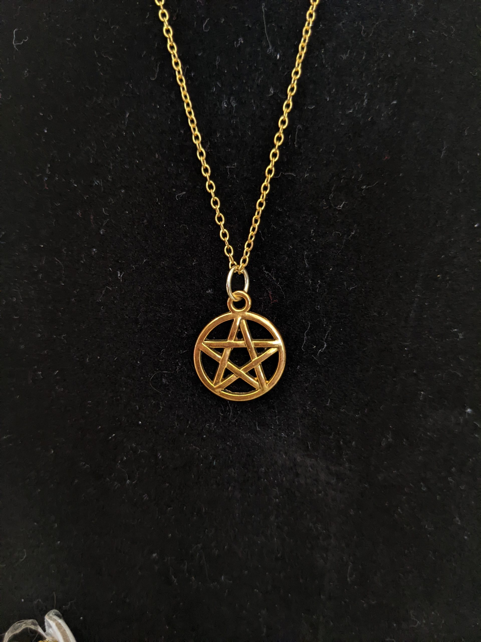 Gold Pentacle Necklace miiriya