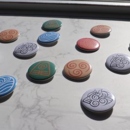Avatar Elements Pins