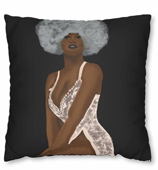 Black Queen Pillow
