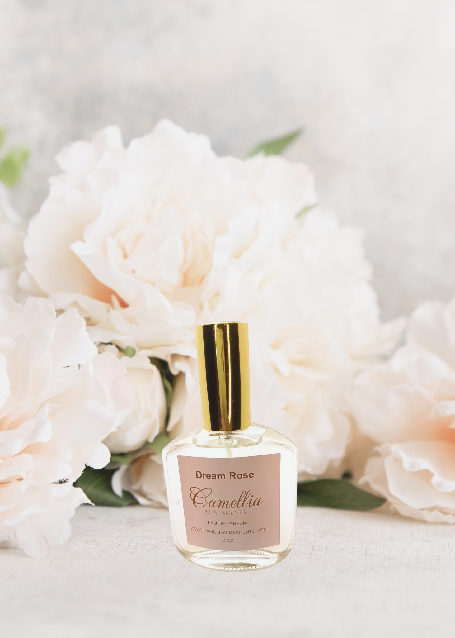 Dream Rose is inspired by LV Rose des Vents. Dream Rose is a sparkling floral fragrance that combines the scent of peach, black currant, and green notes with the signature scent of roses and iris. Base notes of white musk, cedar, orris, and violet with a dash of pepper give it a fresh spicy twist, one that sleeps into a delicate blend of effortless sophistication and sweet simplicity.