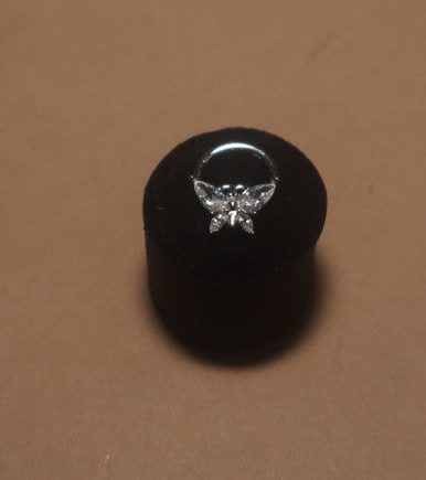 Naijà Butterfly Nose Septum Ring Body Piercing Jewelry