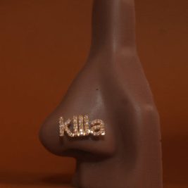 Killa Nose Stud Piercing Jewelry