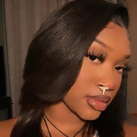 Handmade Non Piercing Uzi Gun Nose Cuff Jewelry