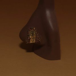 Nezuko Nose Stud Piercing Jewelry
