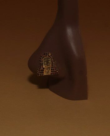 Nezuko Nose Stud Piercing Jewelry