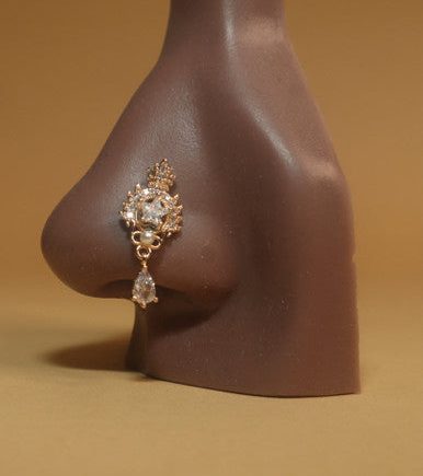 Cubic Zircon Star Gem Nose Magnetic Jewelry