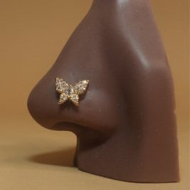 Butterfly Magnetic Nose Stud Jewelry