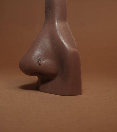 Cute Three Nose Stud Ring Piercing Jewelry