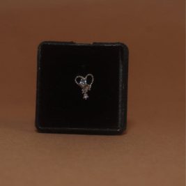 CLEAR GEM NUNU DERMAL BODY PIERCING JEWELRY