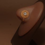 INFINITY Circle Gems Nose Cuffs CLIP-ON