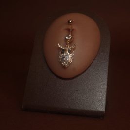 Owl  Navel Belly Button Ring Piercing Jewelry