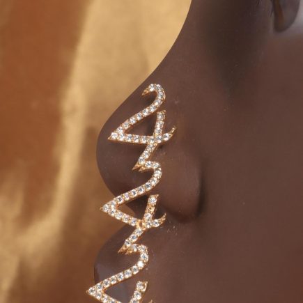 444 Cute Dangle Nose Hoop Piercing