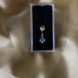 Buffy Dangling Gem Nose Hoop  Ring