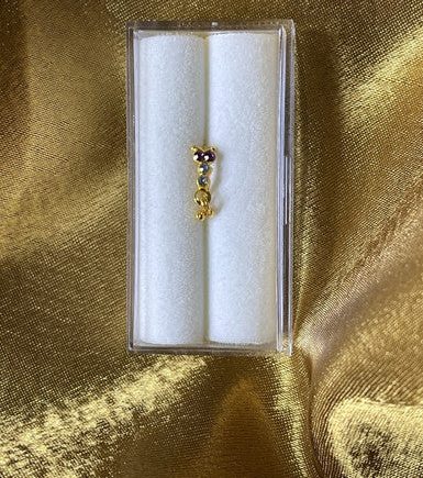 Madeleine Dangle Nose Hoop Ring Piercing