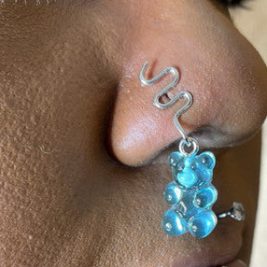 Teddy Bear Gram NOSE CUFF